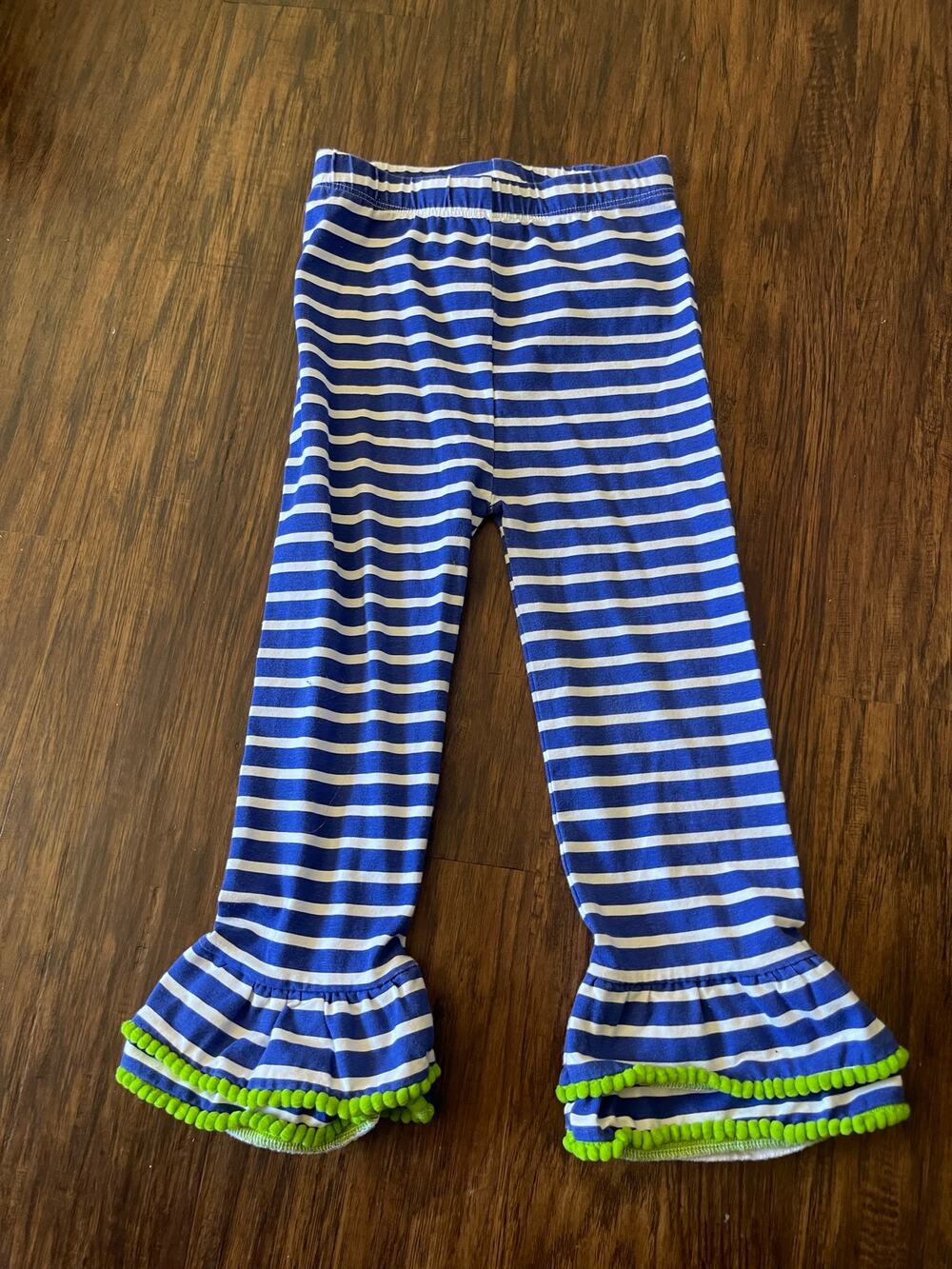 Rare Editions girls 6x striped pants